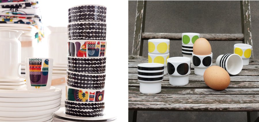 Ideen Porzellan und Keramik - Marimekko