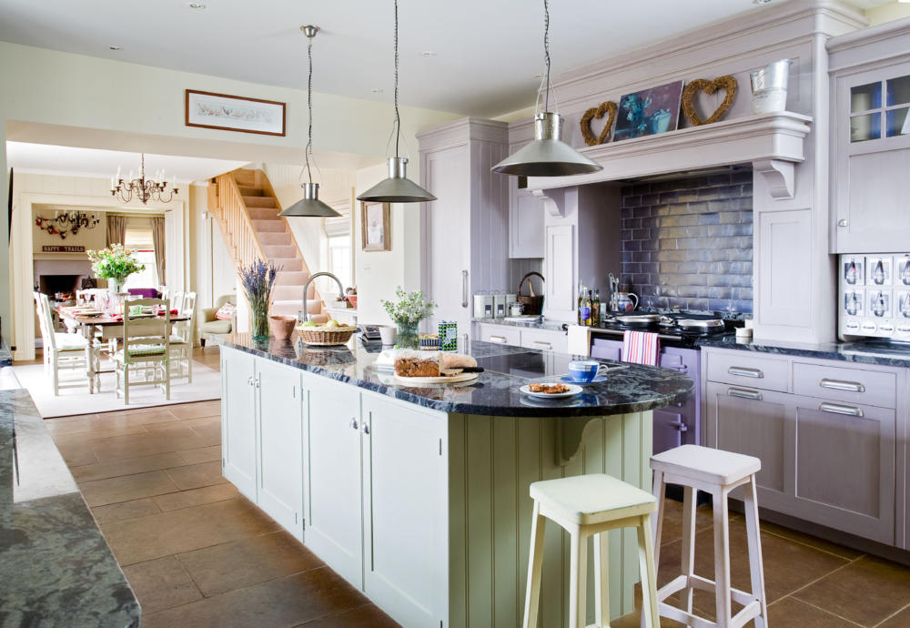 Kücheninsel mit Marmorplatte -küchen modern