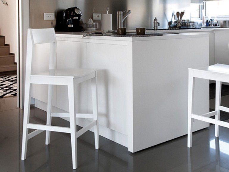 Küchenstühle Weiß
