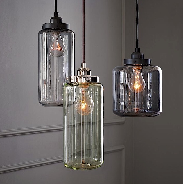 Stylische Lampen aus Gläsern-rustikale-lampen
