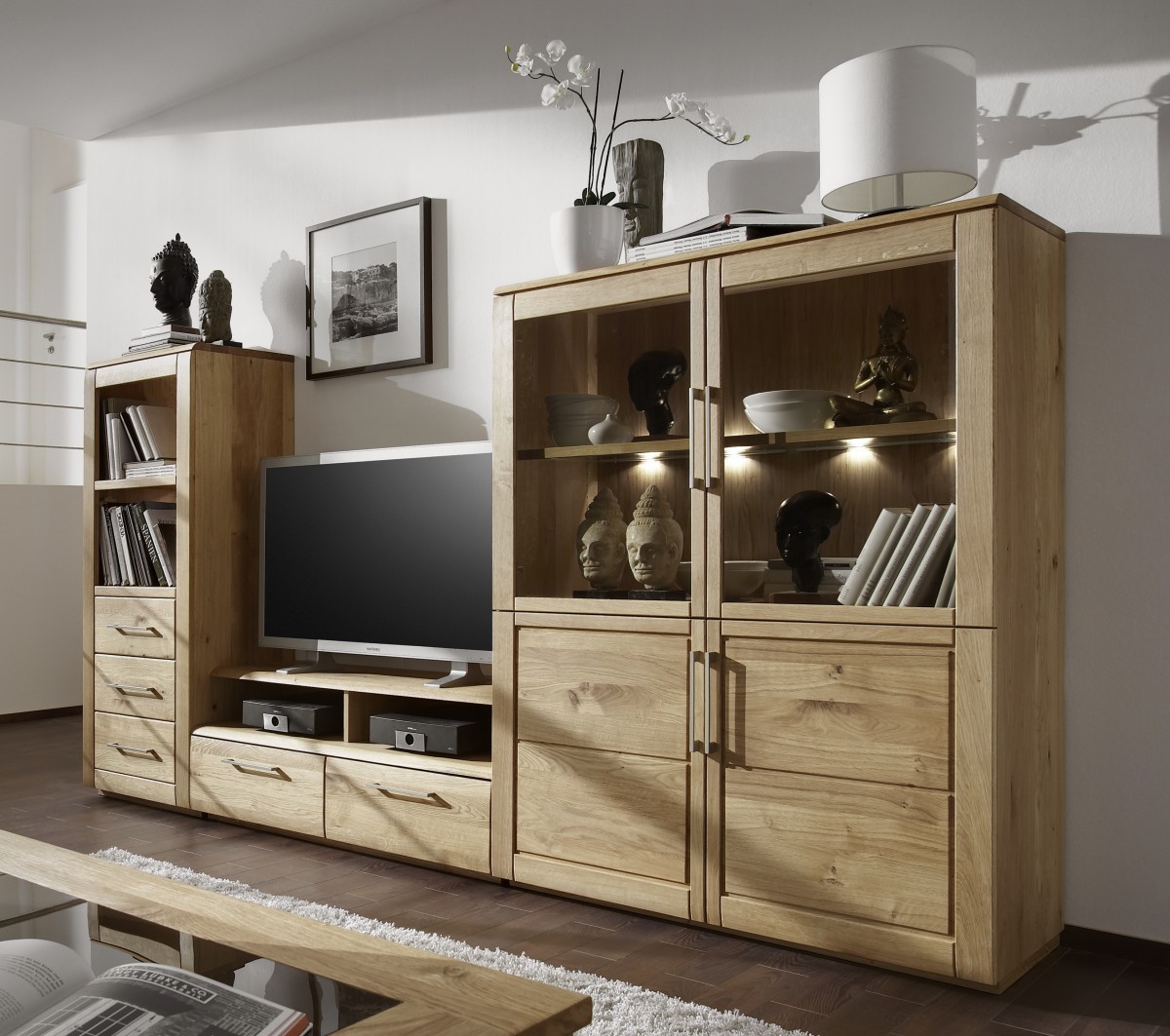 Wohnzimmerwand Fernsehwand-fernsehmöbel-modernen-design