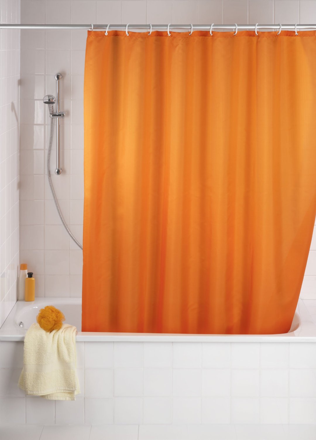 orange-duschvorhänge für badewannen