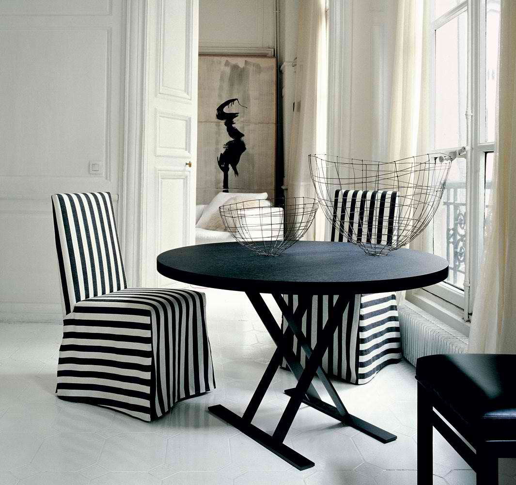 schwarz weiß-Italienische Möbel-Design